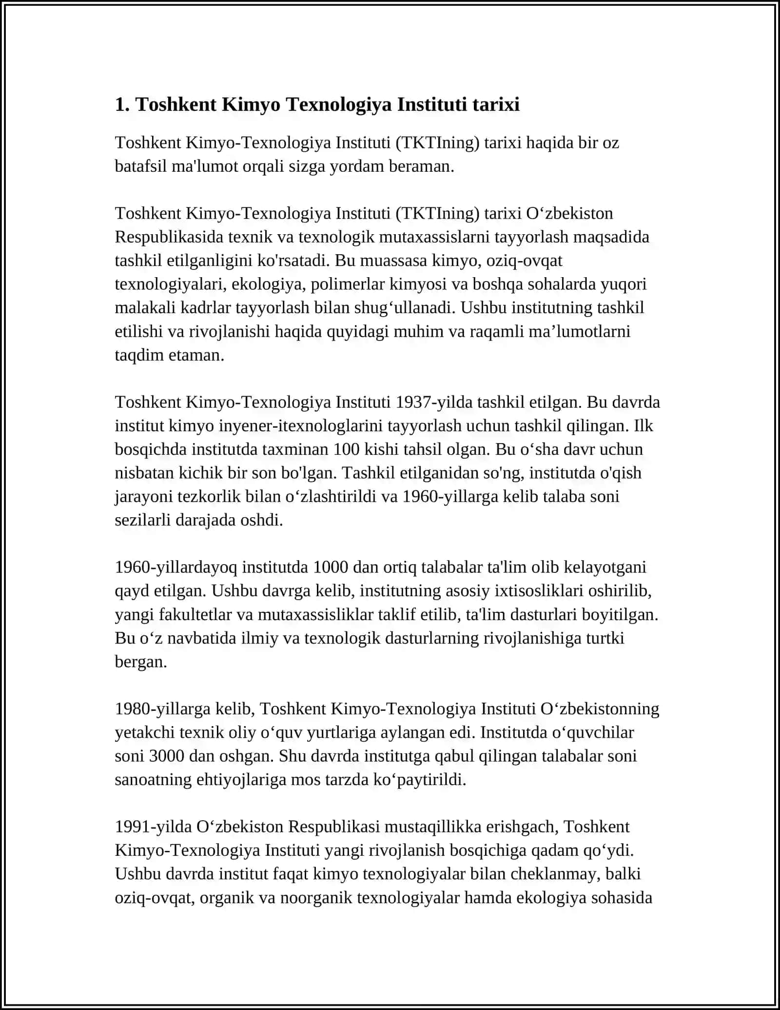 Toshkent Kimyo Texnologiya Instituti tarixi 3