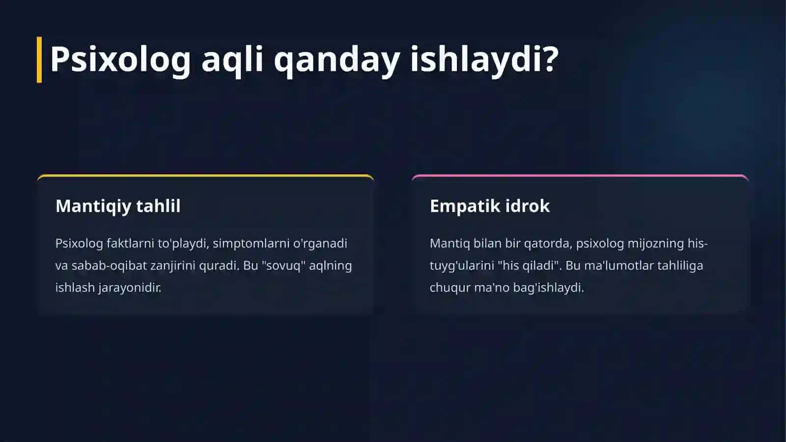 Psixologning aqli 3