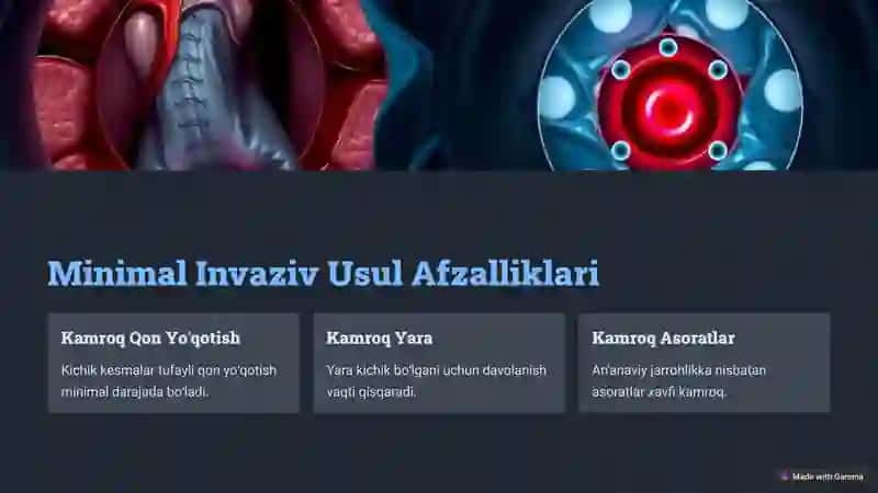 Minimal Invaziv Usul Koʻrsatma Oʻtkazish Texnikasi 3