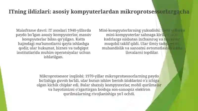 Axborot Texnologiyalari 3