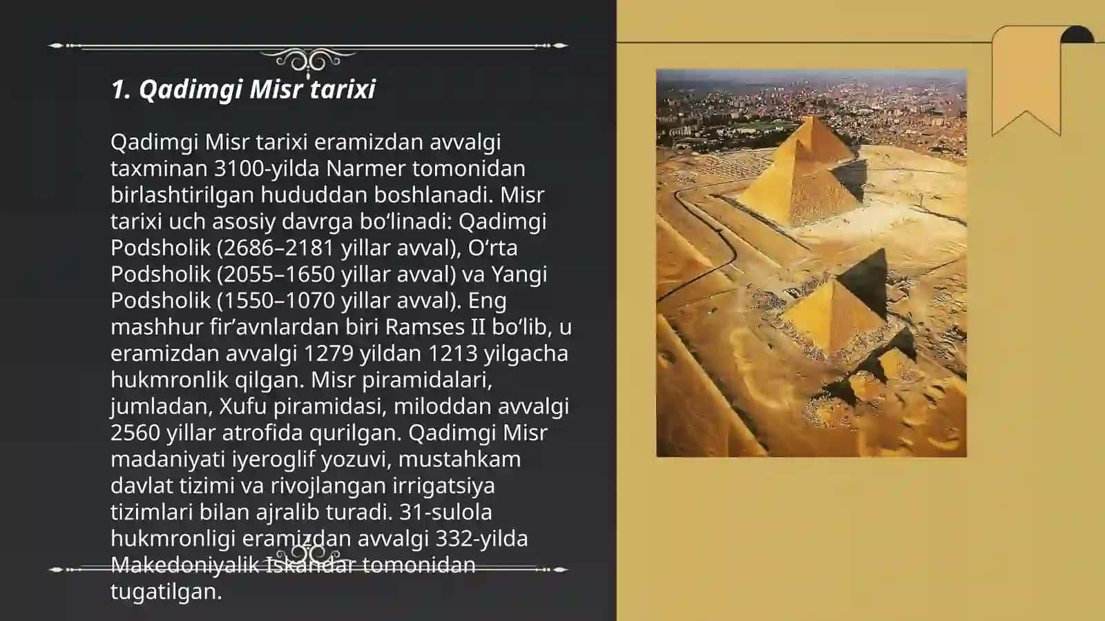 Qadimgi Misr firavnlari istilolari 3