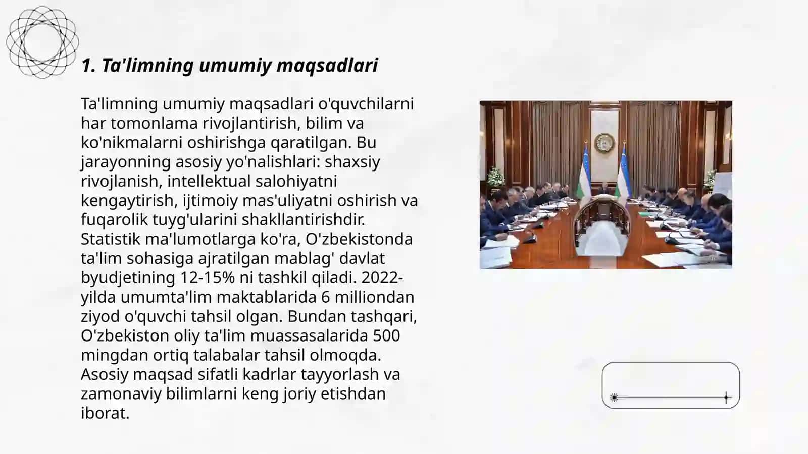 Ta'limning umumiy maqsadlari 3