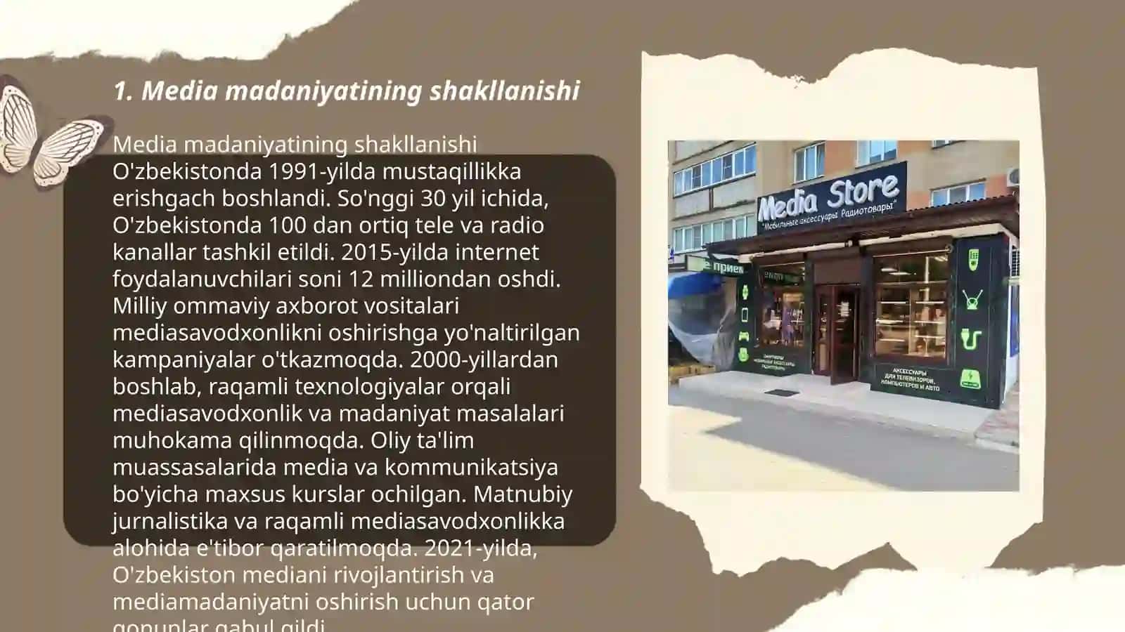 Media madaniyat va media texnologiyalar 3