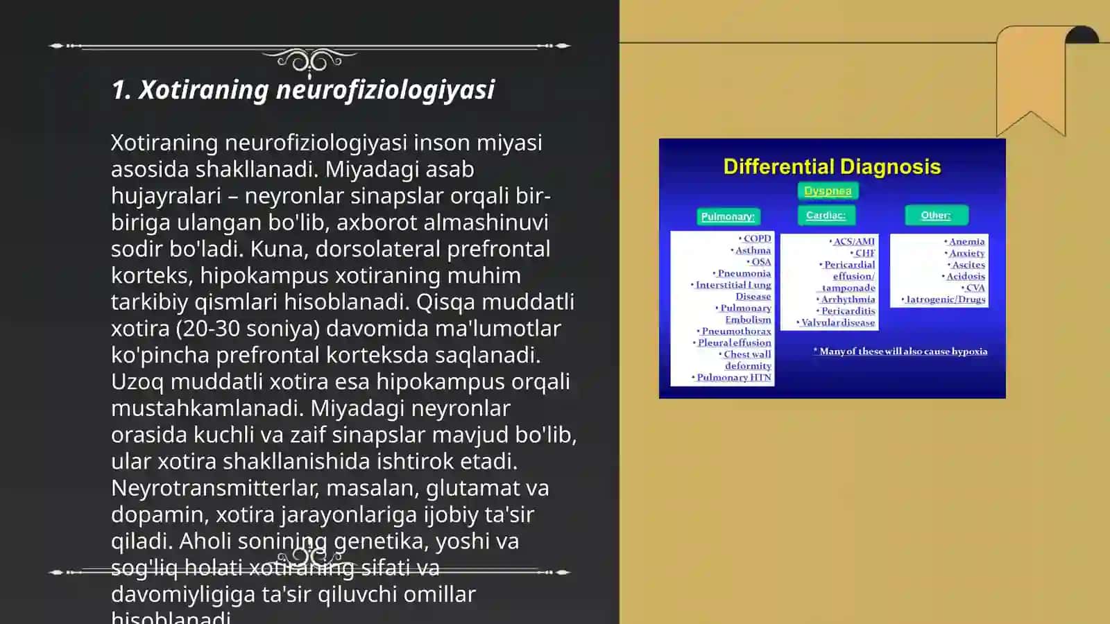 Xotira diagnostikasi 3