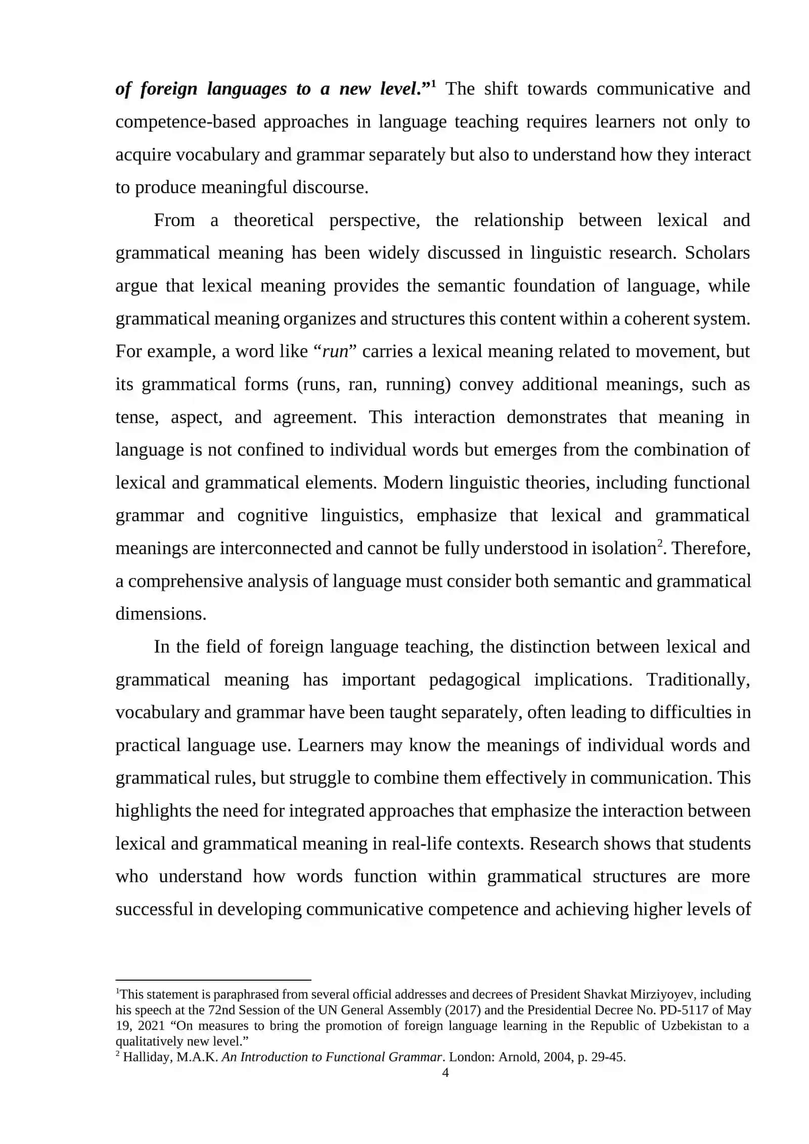 Lexical and Grammatical Meaning 3