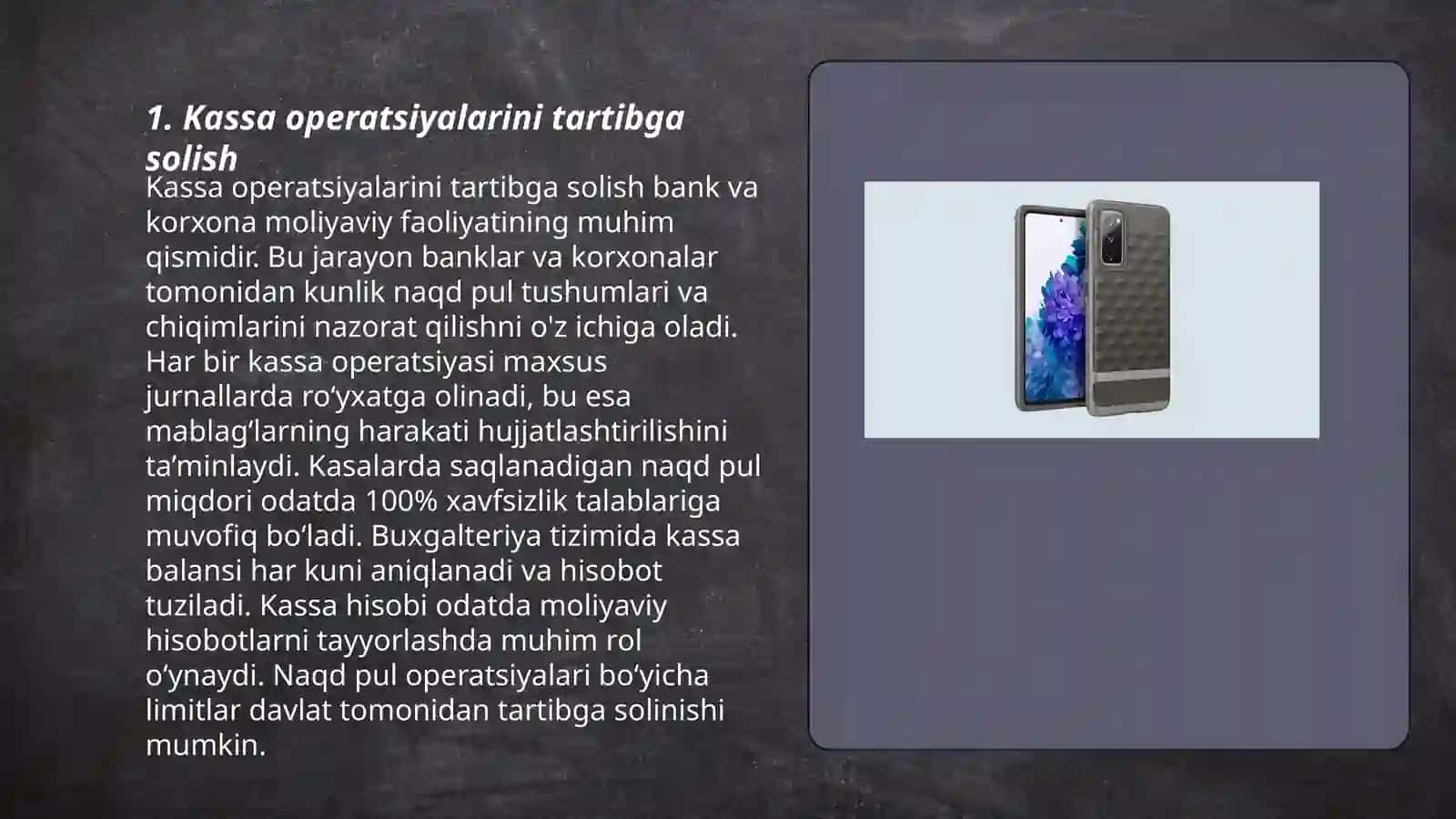 Banklarda Kassa operatsiyalari auditi 3