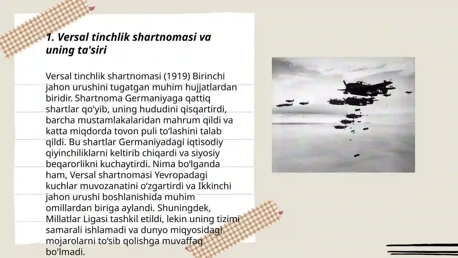 Versal tinchlik shartnomasi va uning ta'siri 3
