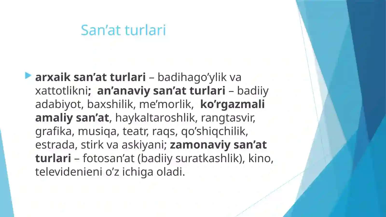 Estetikaning zamonaviy muammolari 3