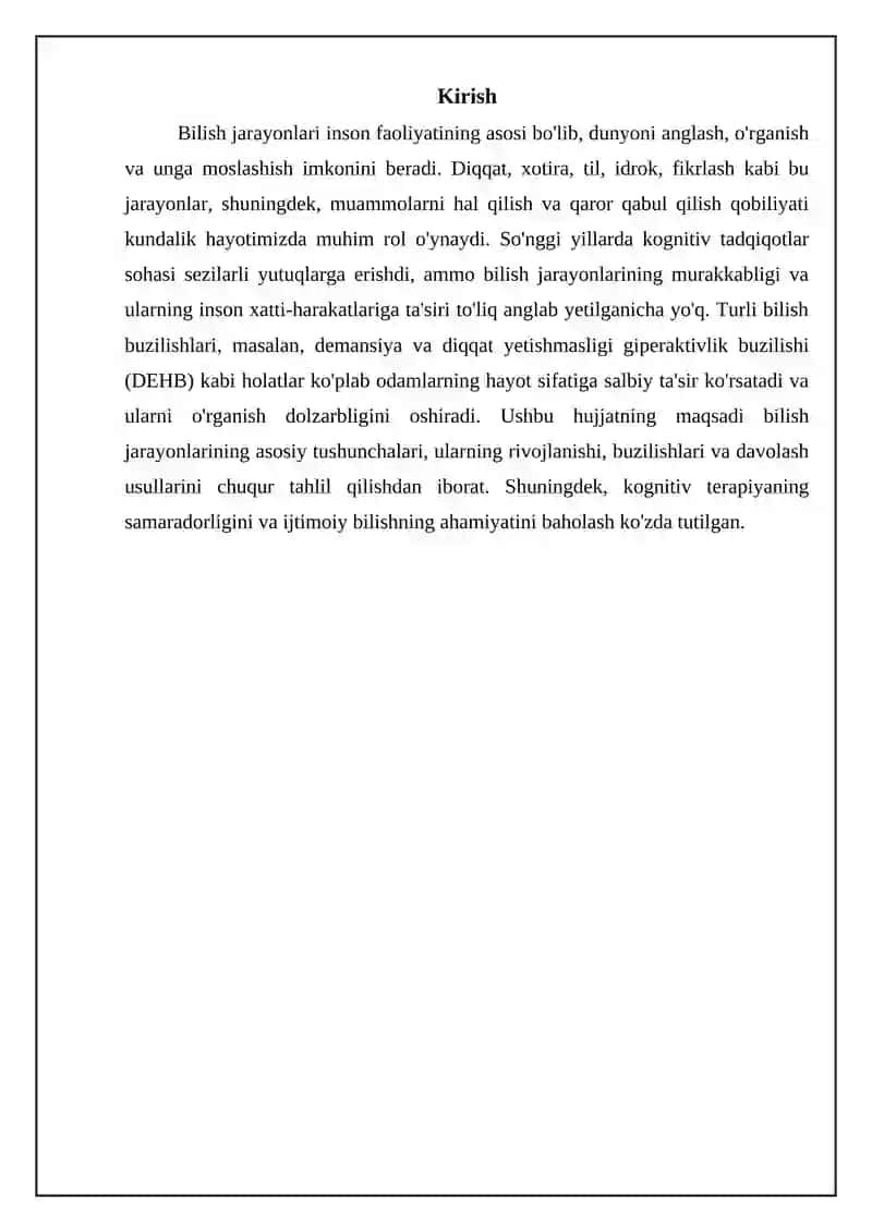 Bilish jarayonlari 3