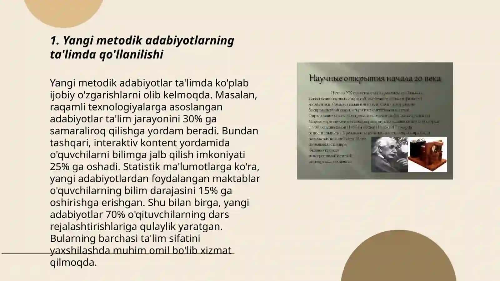 Yangi metodik adabiyotlarga taqrizlar yozish 3