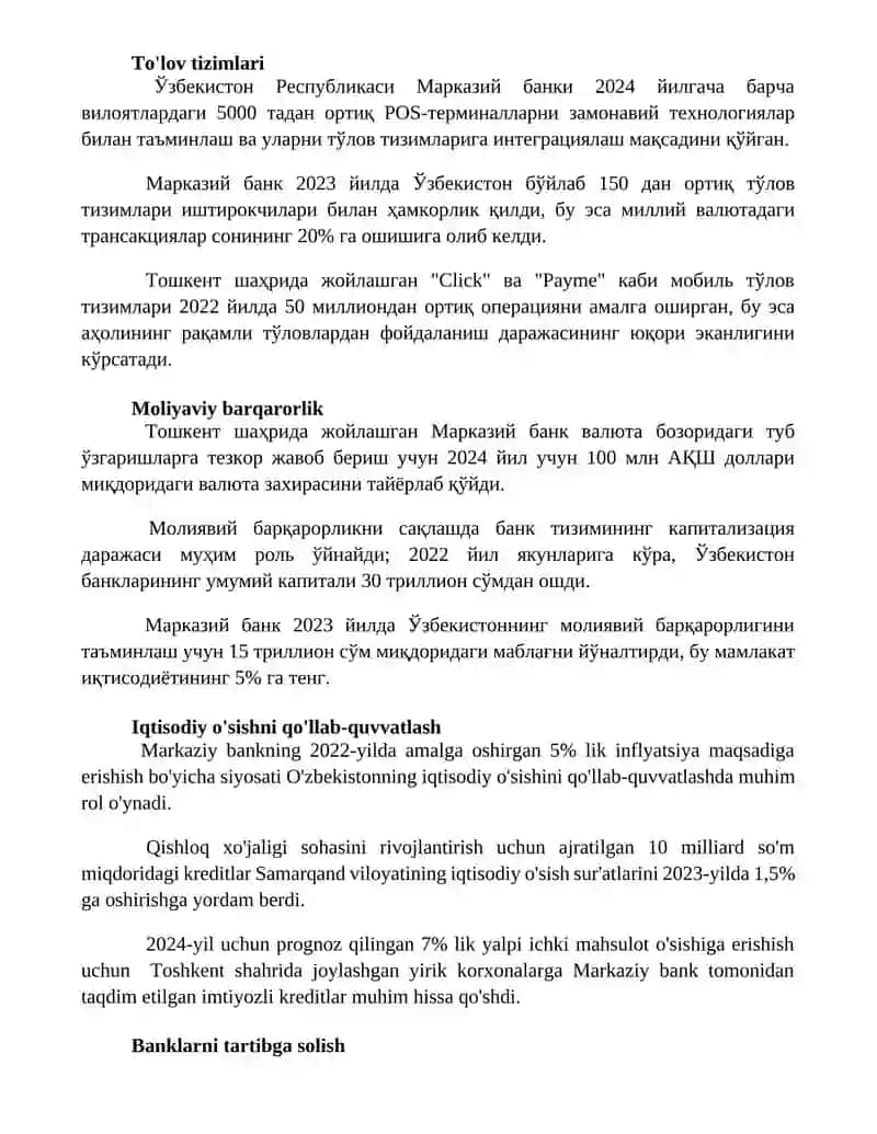 Markaziy bank va uning funksiyalari 3