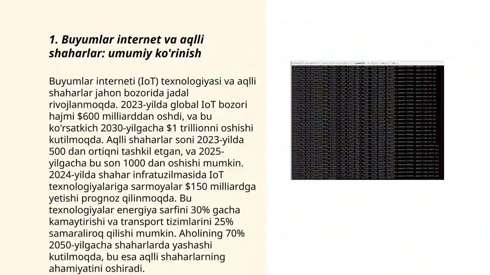 Buyumlar internet va aqlli shaharlar 3