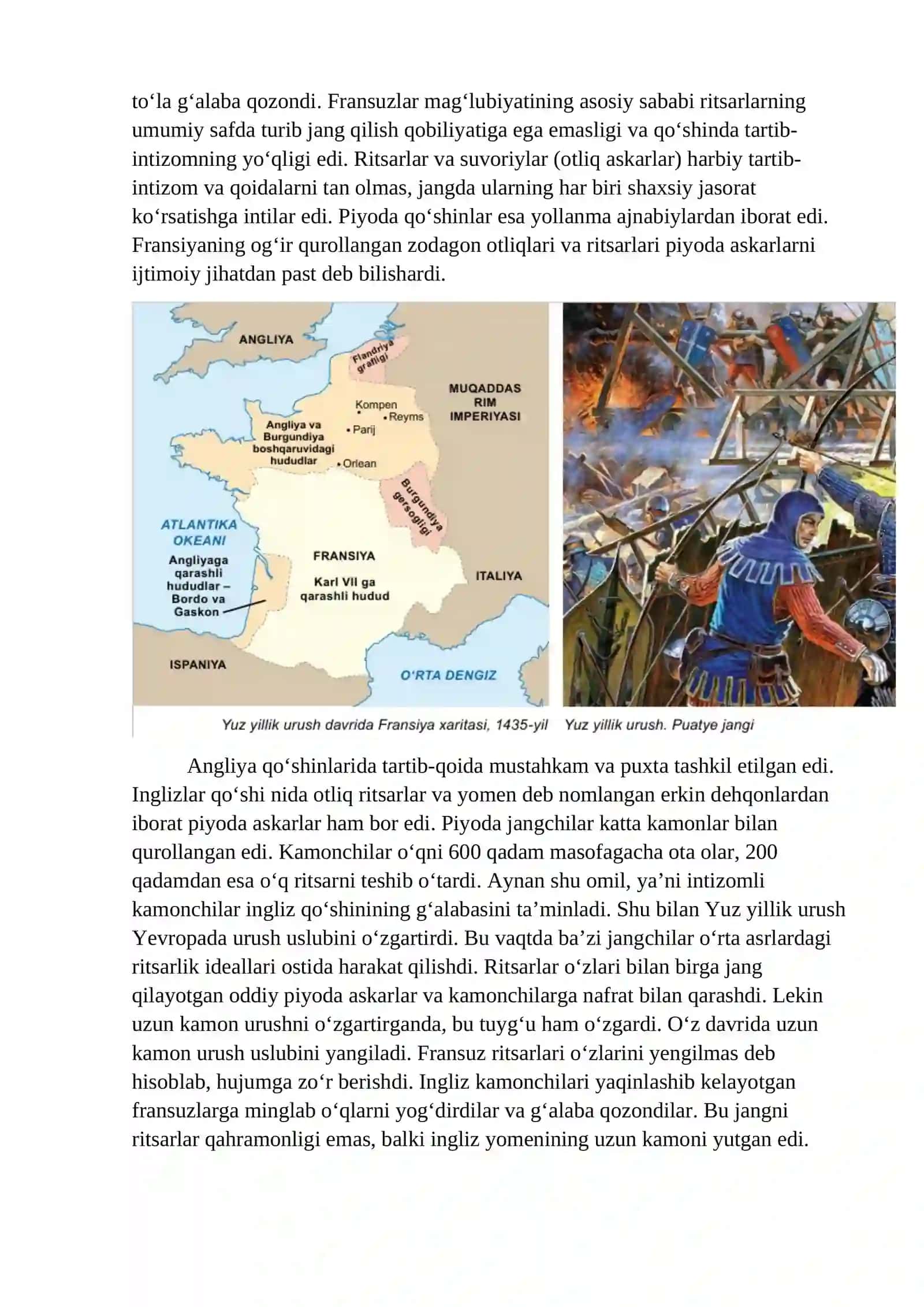 Yuz yillik urush: sabablari, yakunlari va oqibatlari 3