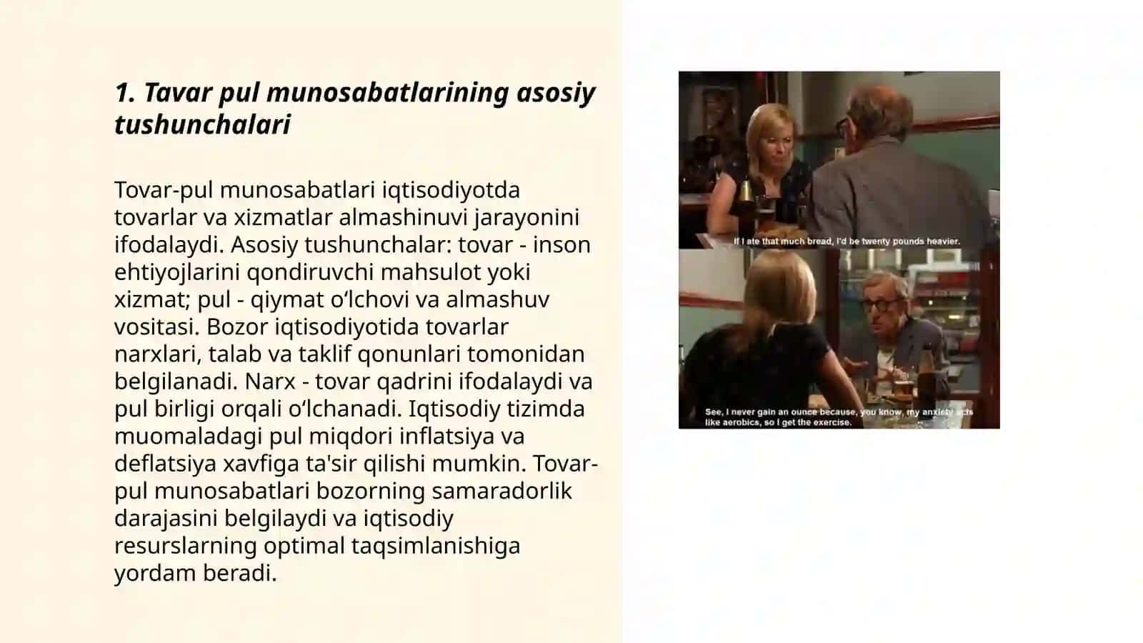 Tavar pul munosabatlari 3