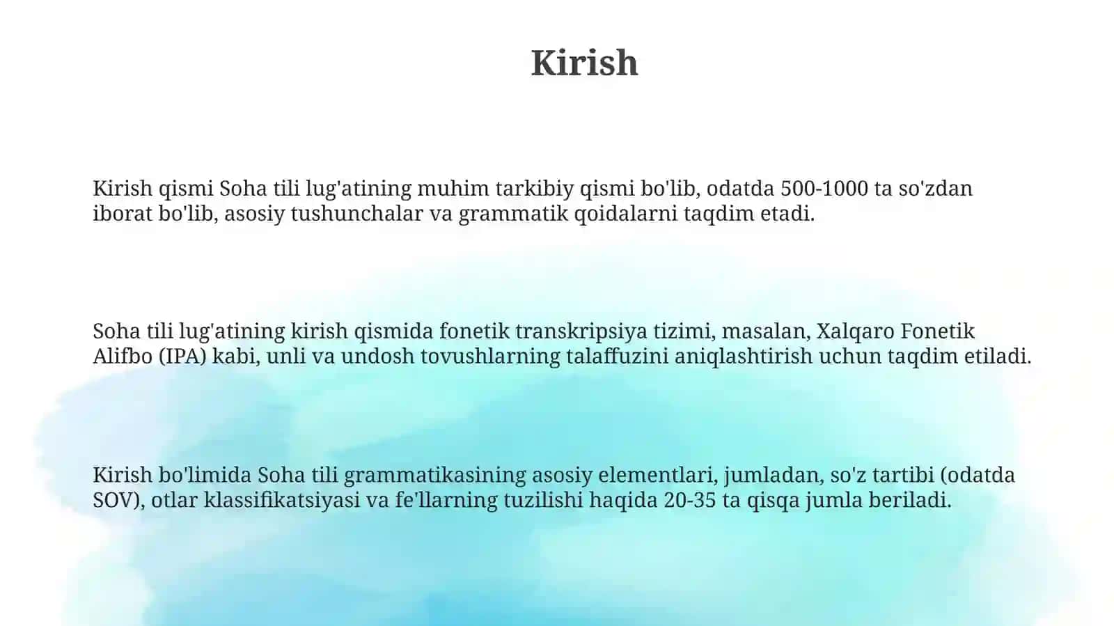 Sohatilileksikasi 3