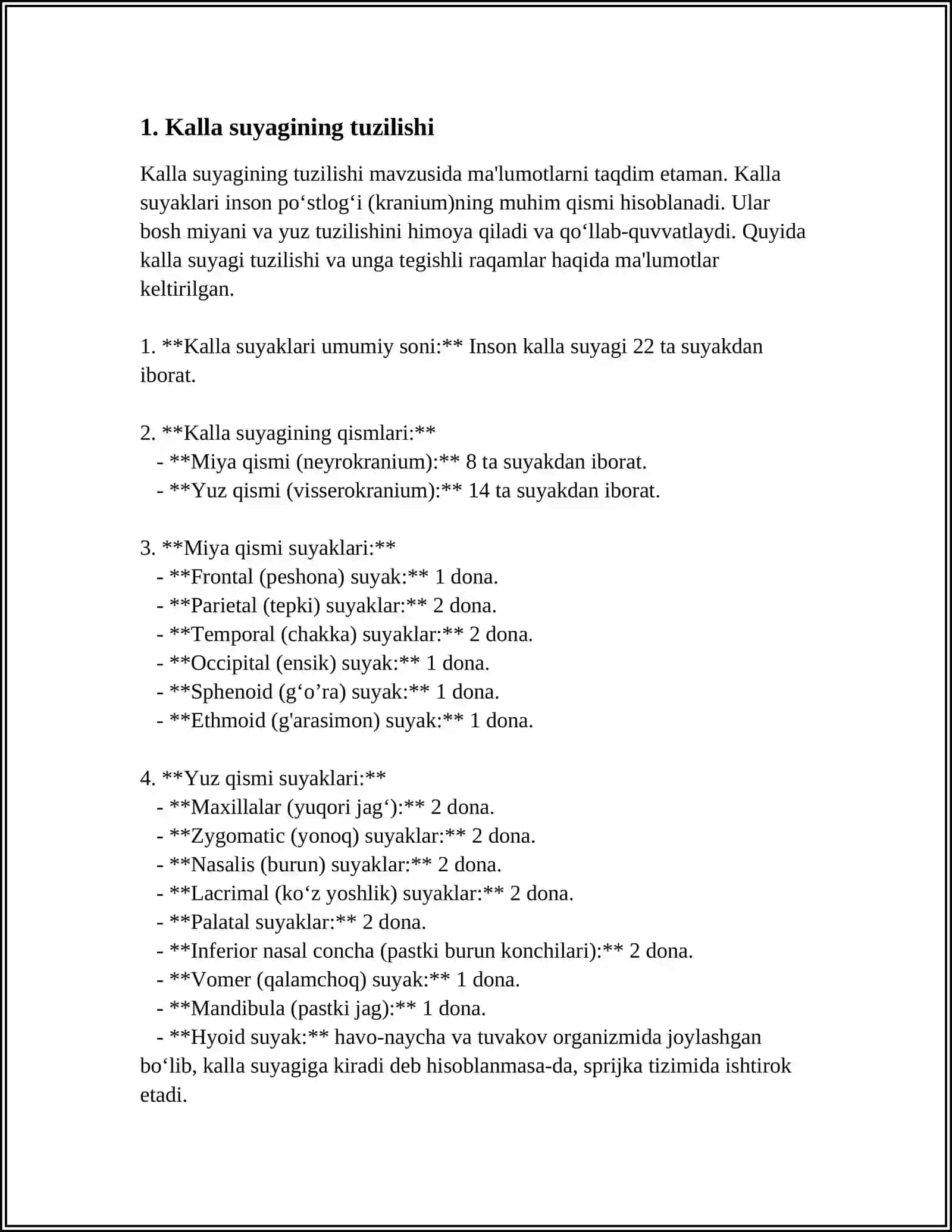 KALLA SUYAKLARINING RENTGENANATOMIYASI 3