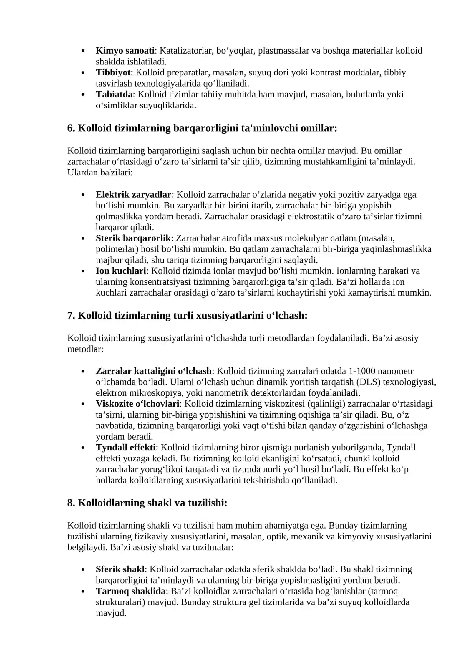 Kalloid sistemalarning klassifikatsiyasi 3