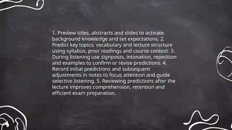 Listening to lectures. Listening in an academic context 3