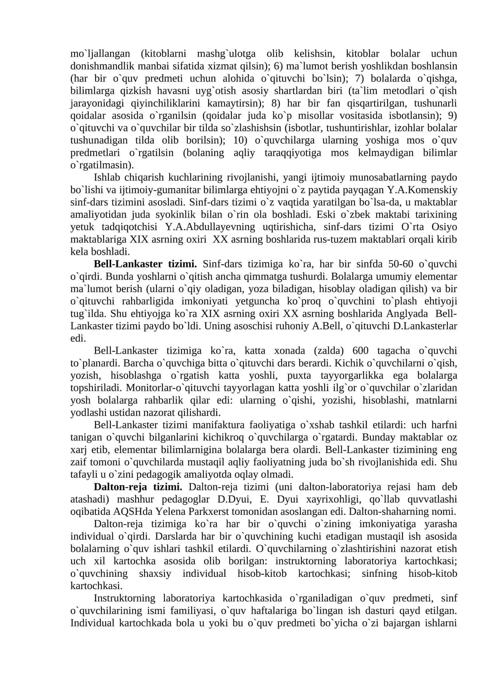 Ta'limning tashkiliy shakllari va metodlari 3