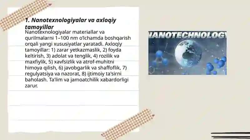Nanoetika va nanotexnologiya 3