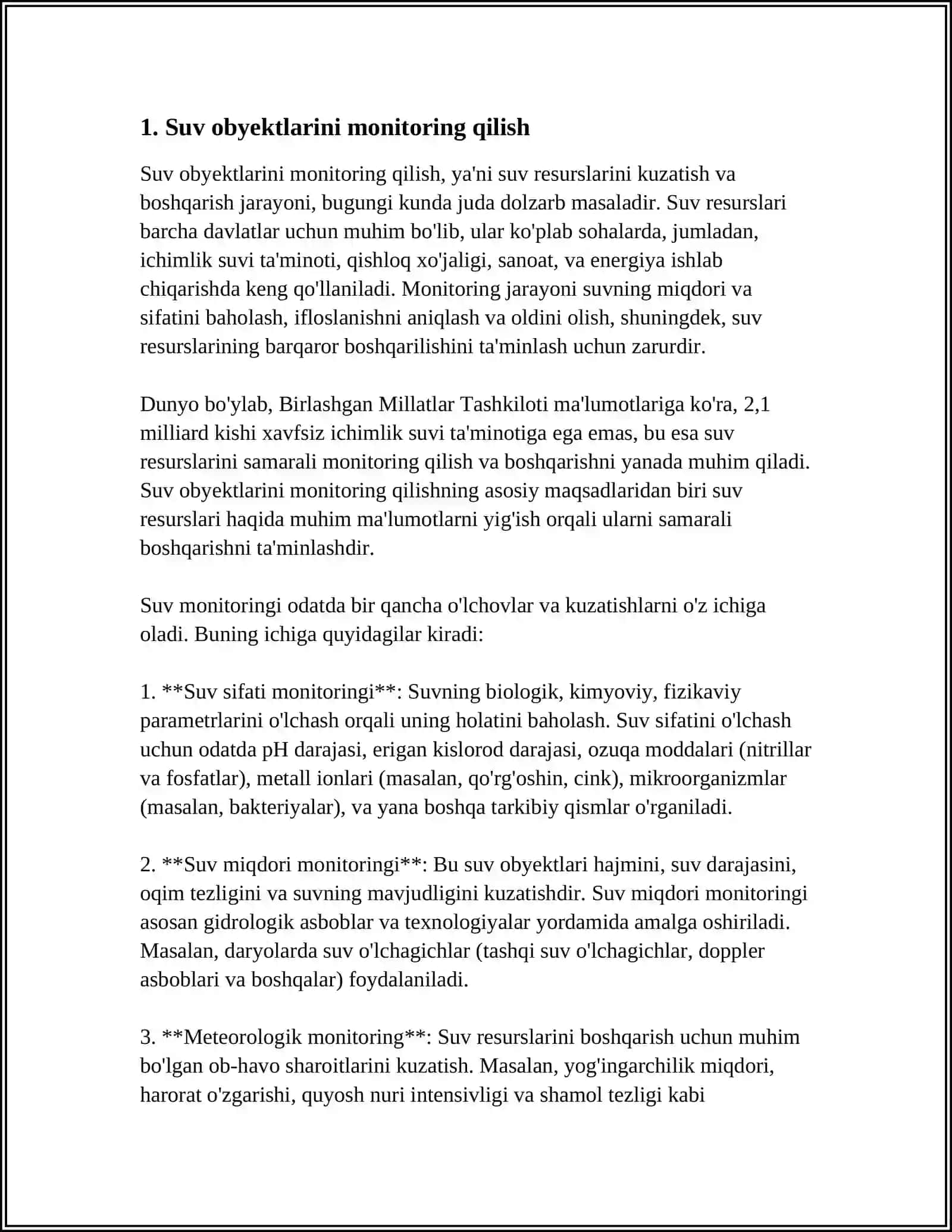 MUHOFAZA QILINUVCHI SUV OBYEKTLARI 3