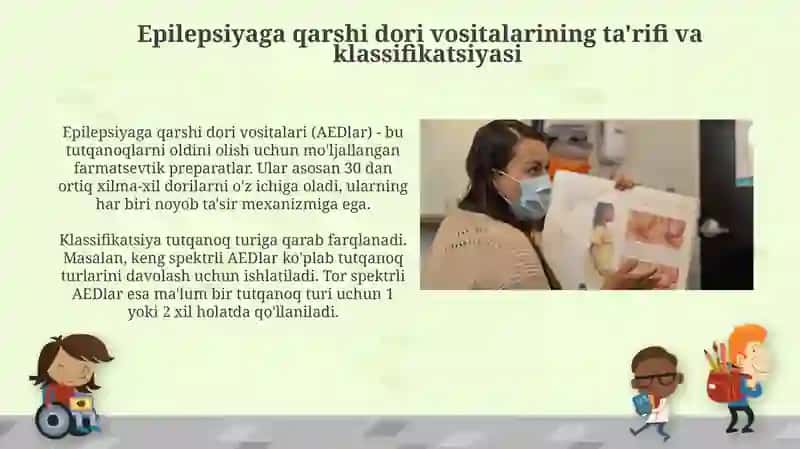 Epilepsiyaga qarshi dori vositalar 3