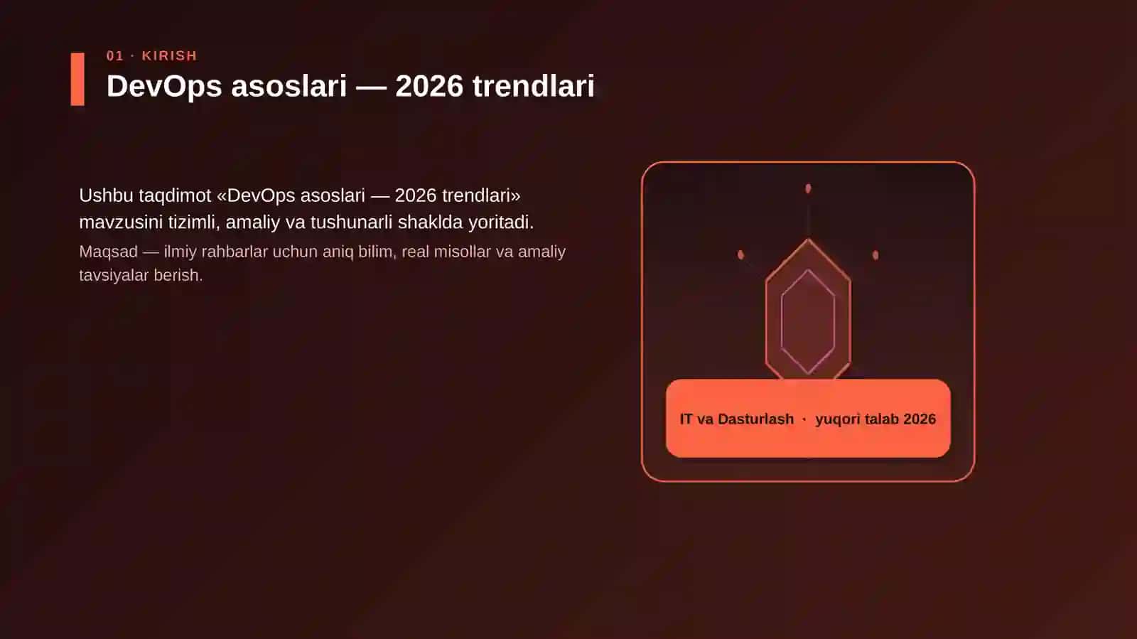 DevOps asoslari — 2026 trendlari 3