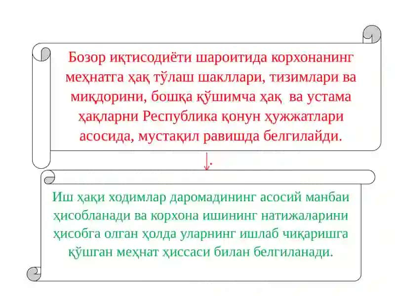 МЕҲНАТ ВА ИШ ҲАҚИНИНГ ҲИСОБИ 3