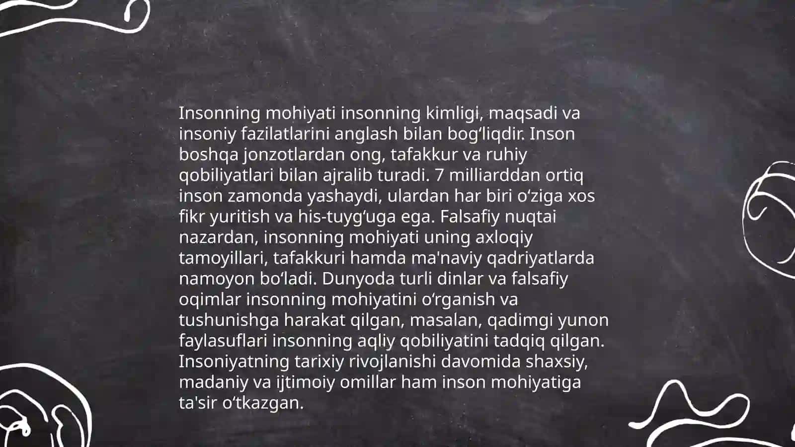 Inson falsafasi 3