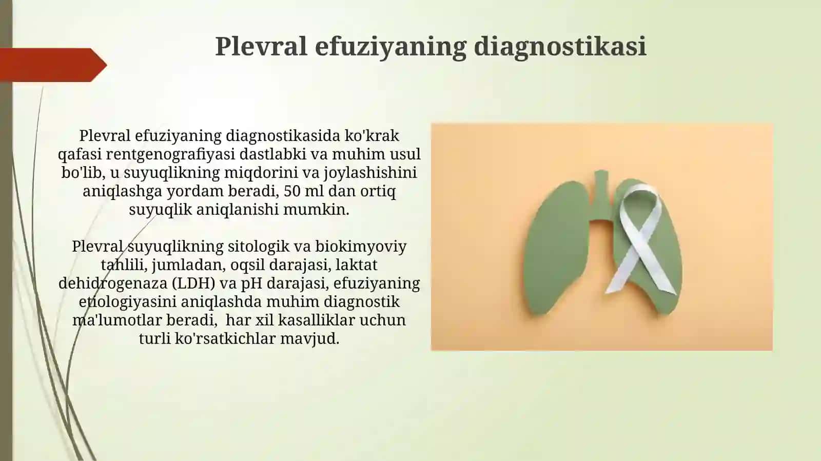 Plevral Effuziya Sindromi: Davolash va Prognozi 3