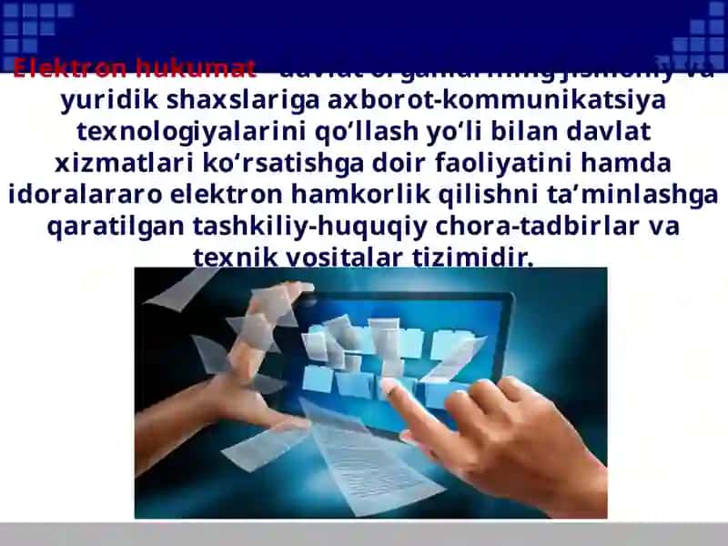 Elektron hukumat tizimlarining aholiga xizmat ko‘rsatishda ahamiyati 3