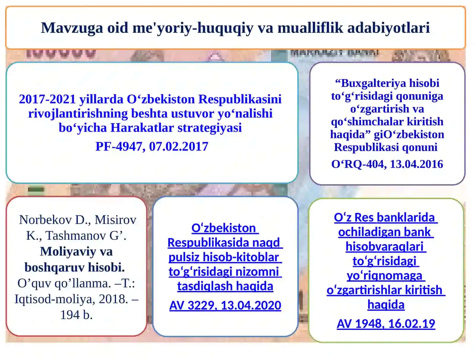 PULMABLAG‘LARI VAVALYUTAOPERATSIYALARIHISOBI 3