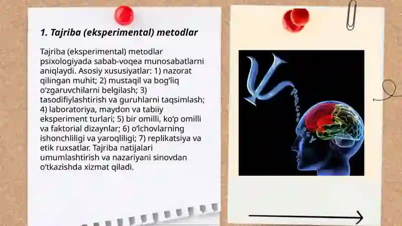 Psixologiya metodlari 3