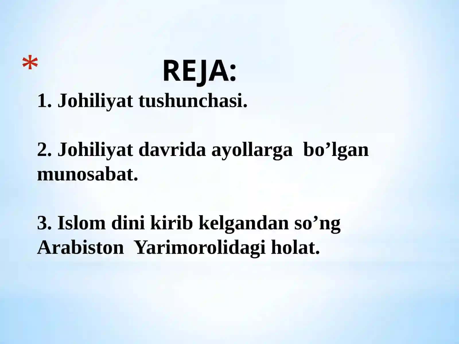 Arabiston Yarimorolida Islomgachabo’lgandavr 3