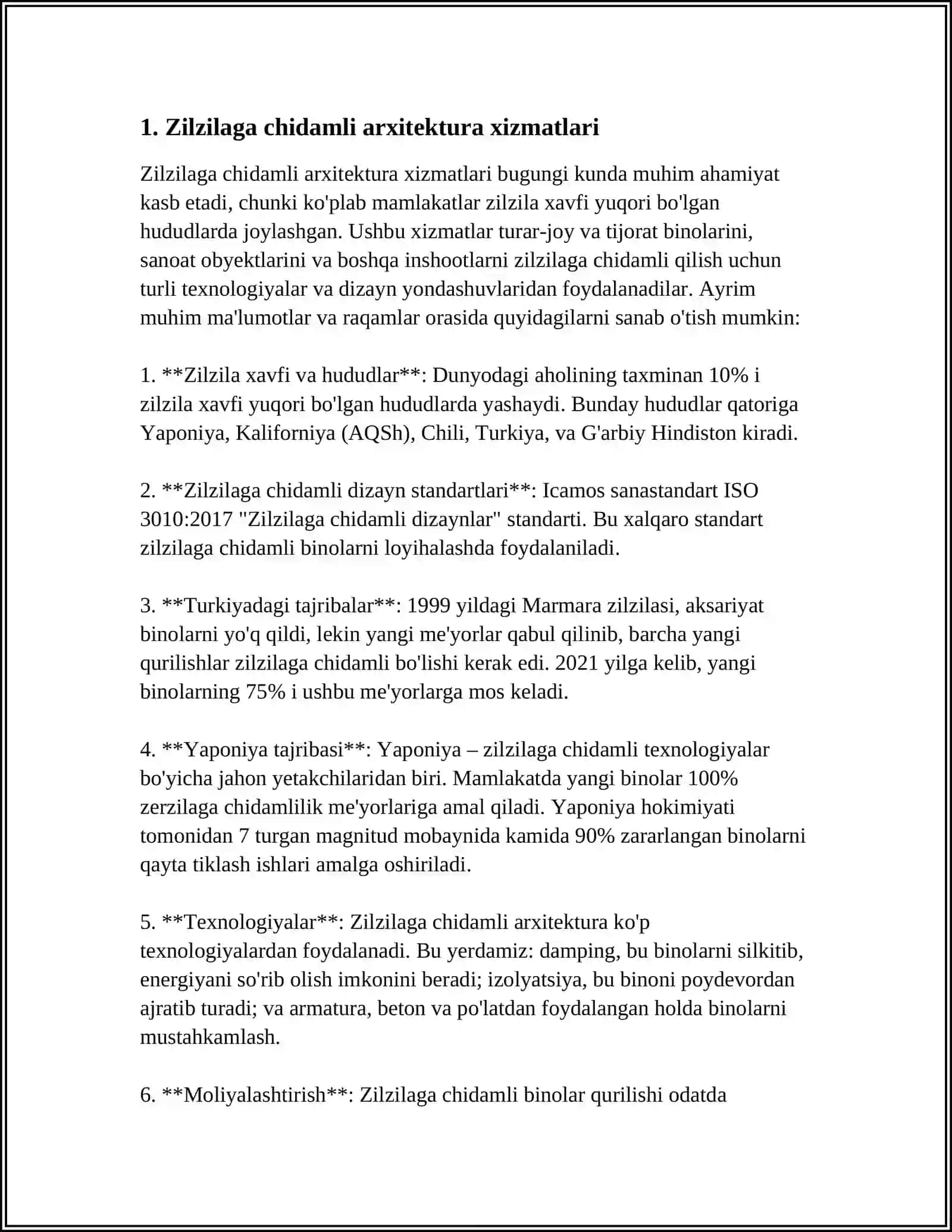 SHOVQINLARGA QARSHI ARXITEKTURA VA KONSTRUKTIV CHORA TADBIRLAR 3