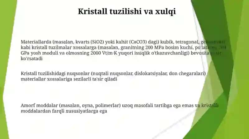 Qurulish materiallari xossalari 3