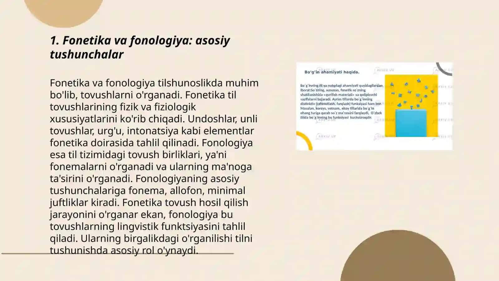 Fonetika va fonologiya 3