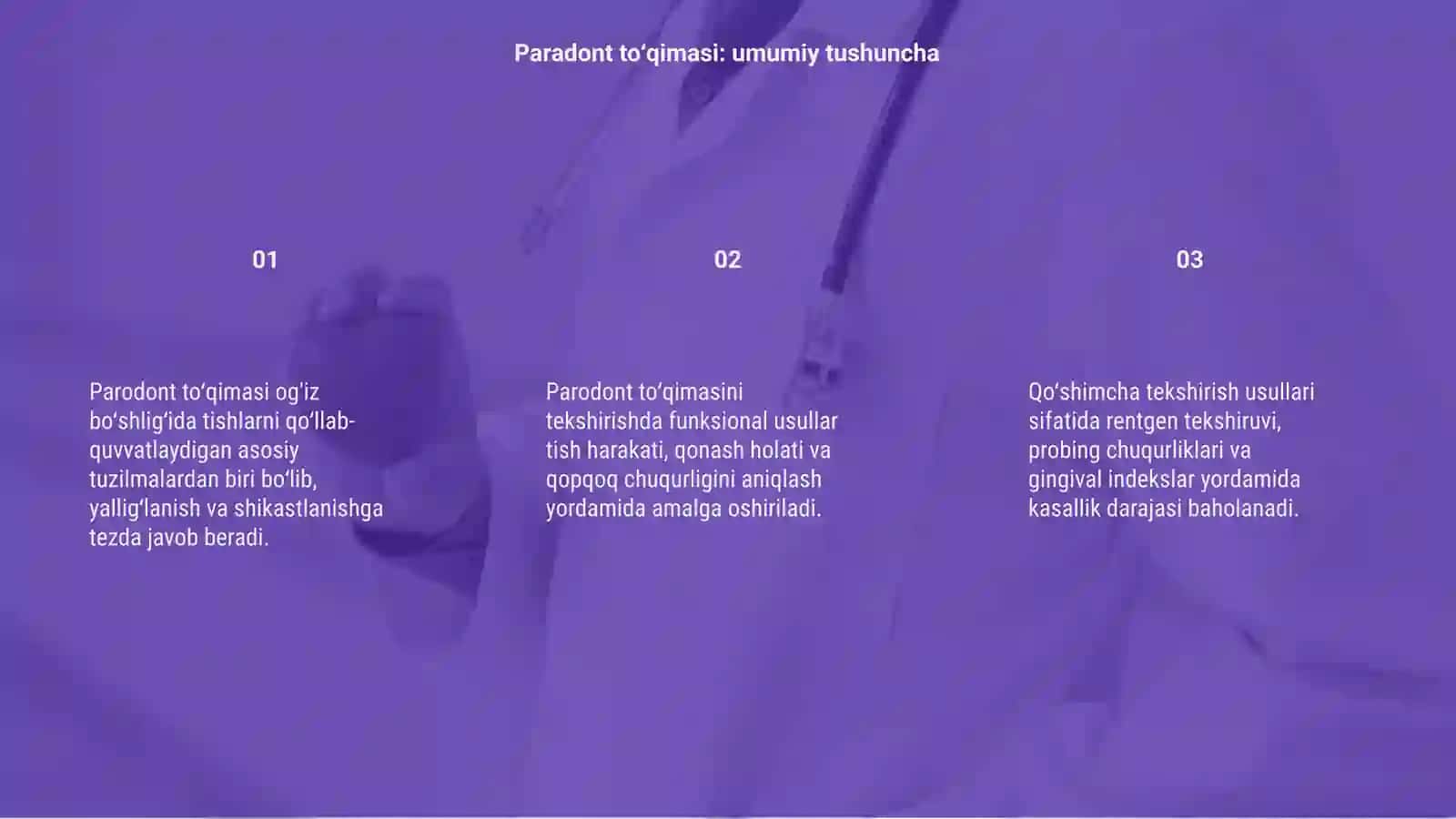 Paradont toqimasini tekshirishda funksional tekshirish asosiy va qoshimcha usullari 3