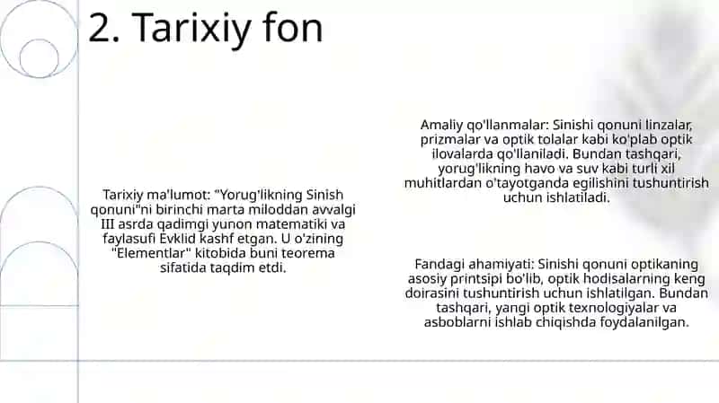 Yorug'likning Sinish Qonunlari 3