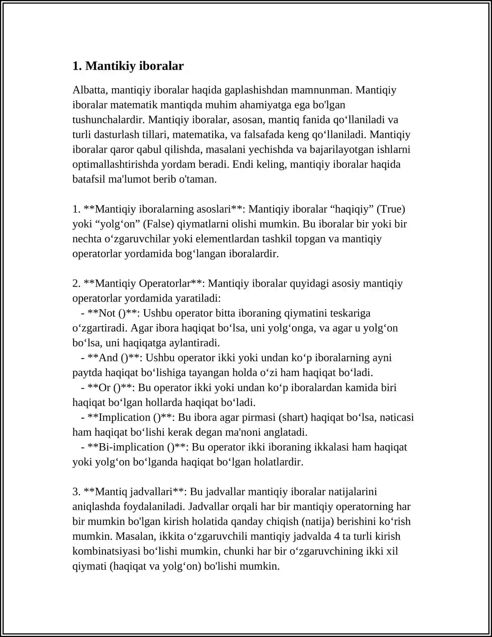 MATEMATIK MANTIQ ELEMENTLARI 3