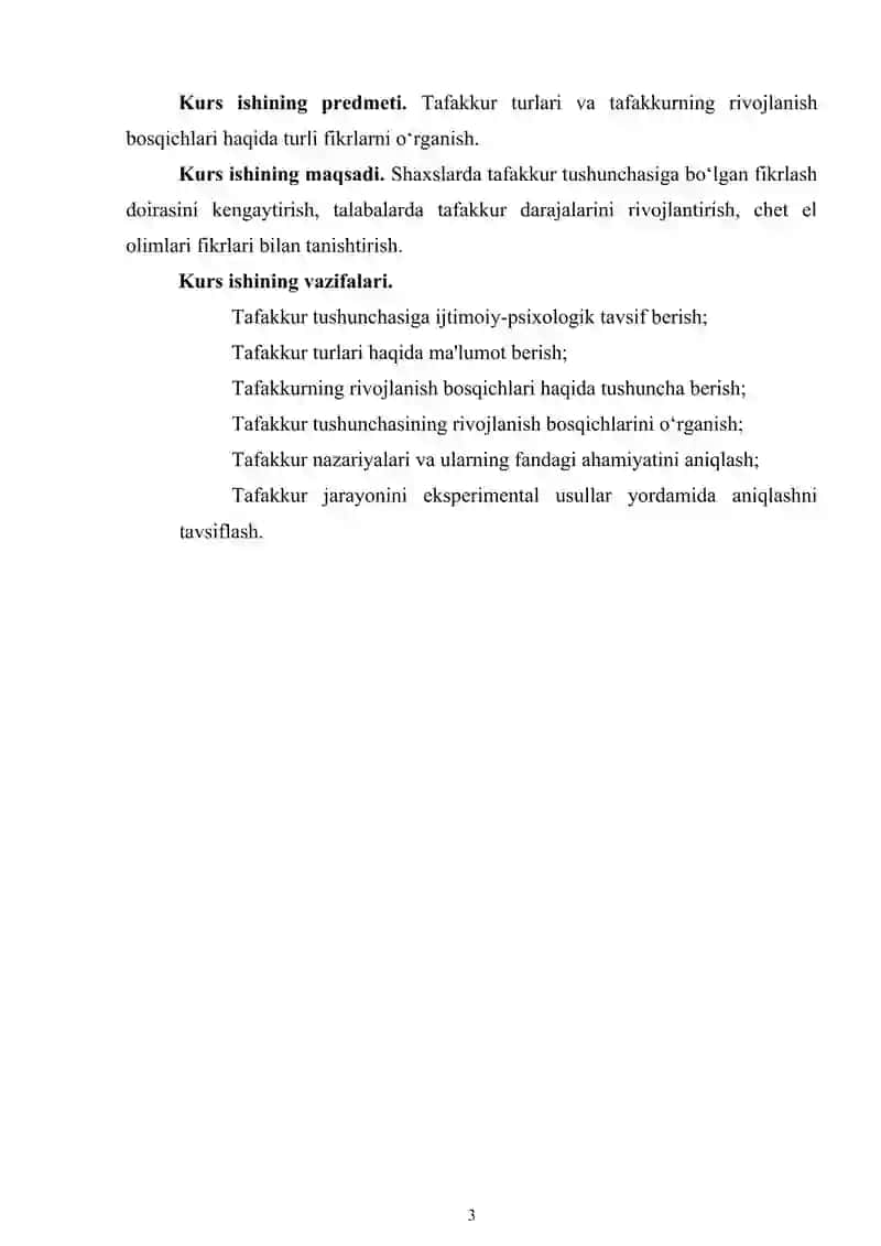 TAFAKKURNING RIVOJLANISH BOSQICHLARI 3