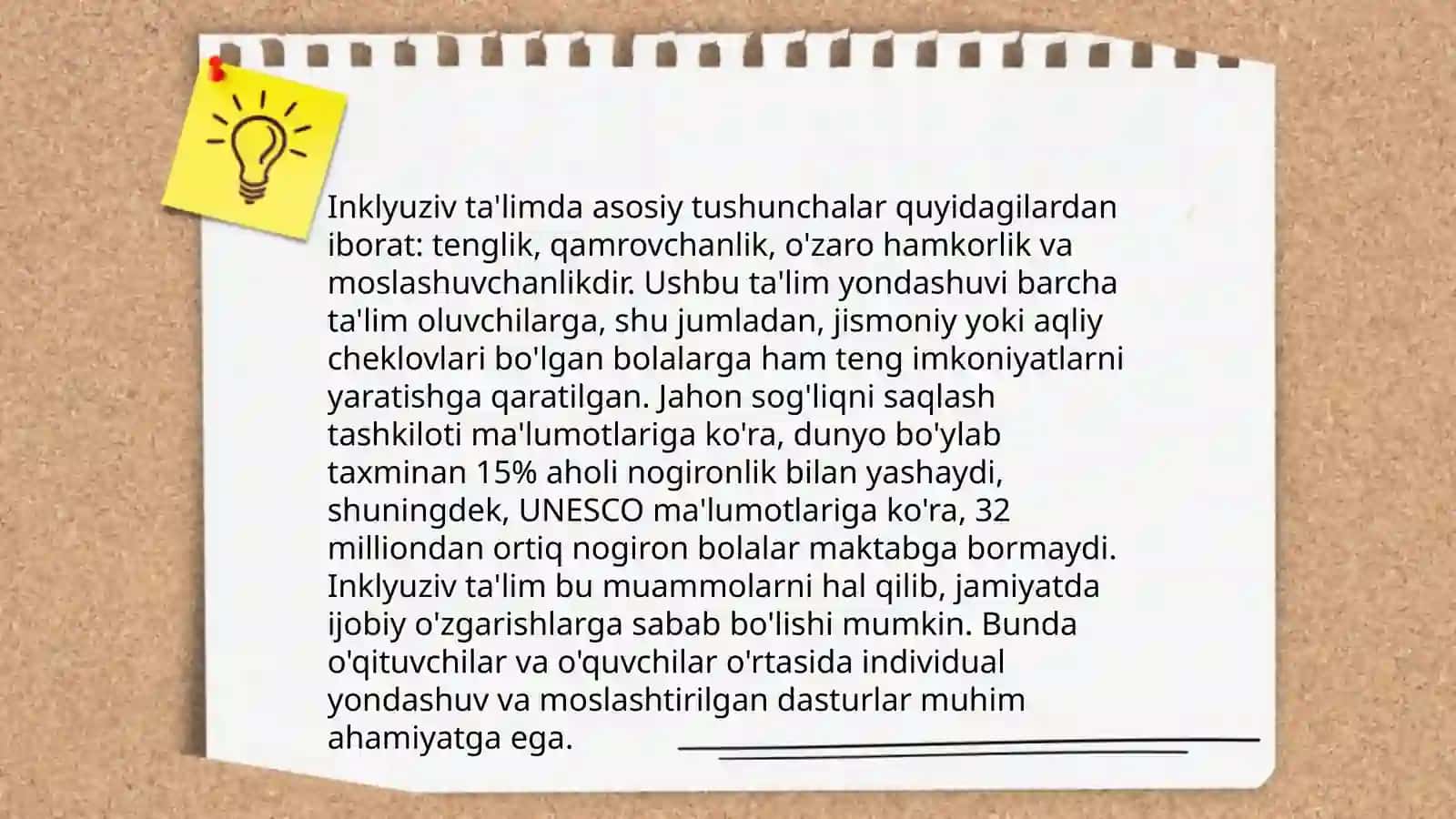 Inklyuziv taʼlimning tibbiy-pedagogik-ijtimoiy modeli 3
