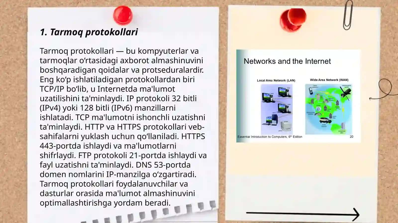 Tarmoq texnologiyasi va internet xizmatlari 3