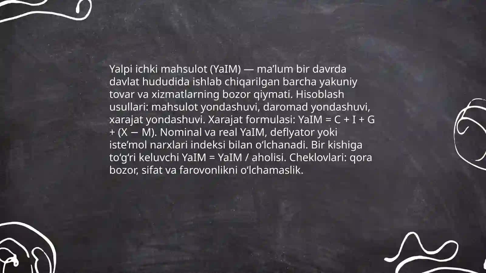 Asosiy makroiqtisodiy koʻrsatkichlar 3