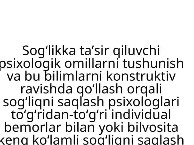 Psixologik salomatlik mezonlari 3