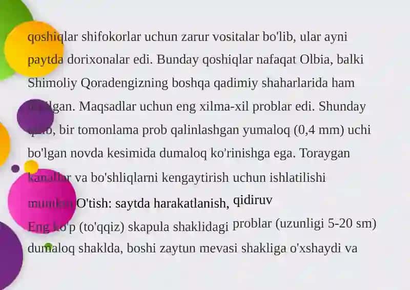 QADIMGI GRETSIYA VA RIMDA JARROXLIK USULLARI 3