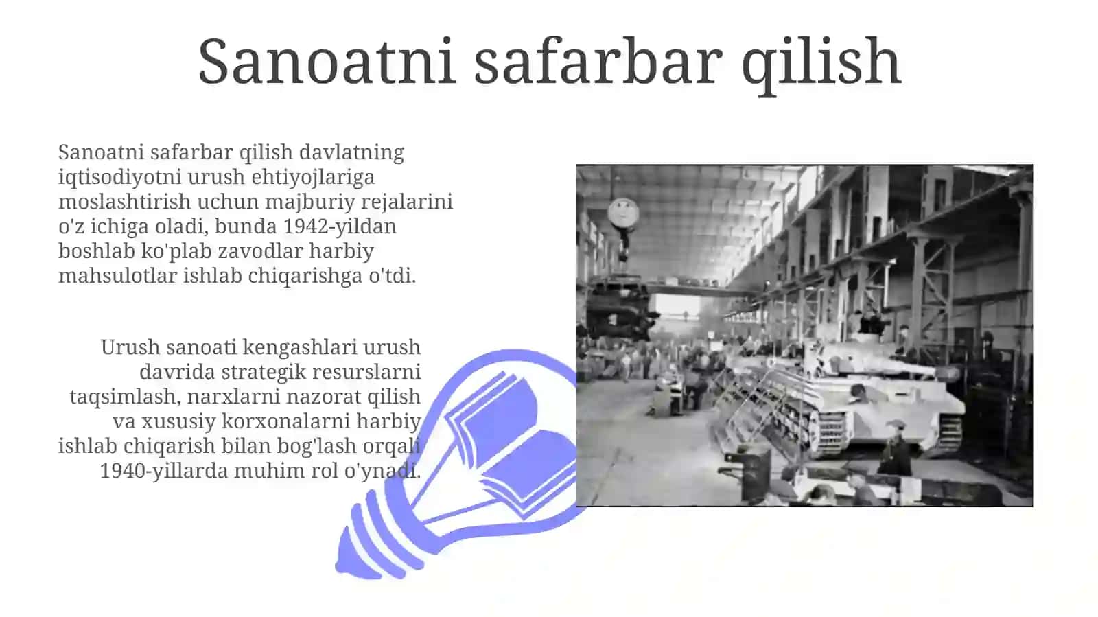 Ikkinchi jahon urushi davrida sanoat 3