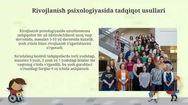 Rivojlanish psixologiyasining tadqiqot metodlari 3
