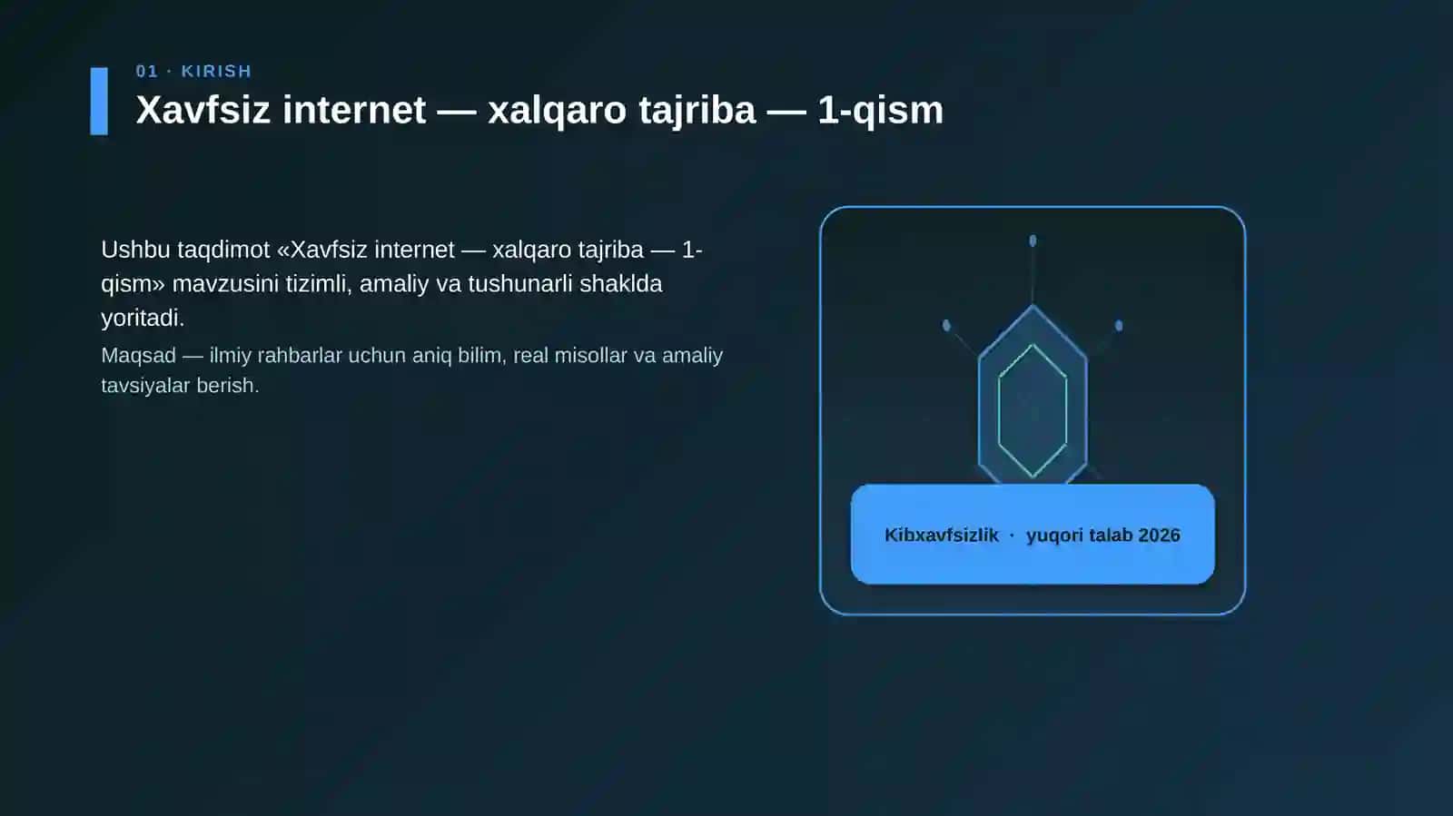 Xavfsiz internet — xalqaro tajriba — 1-qism 3