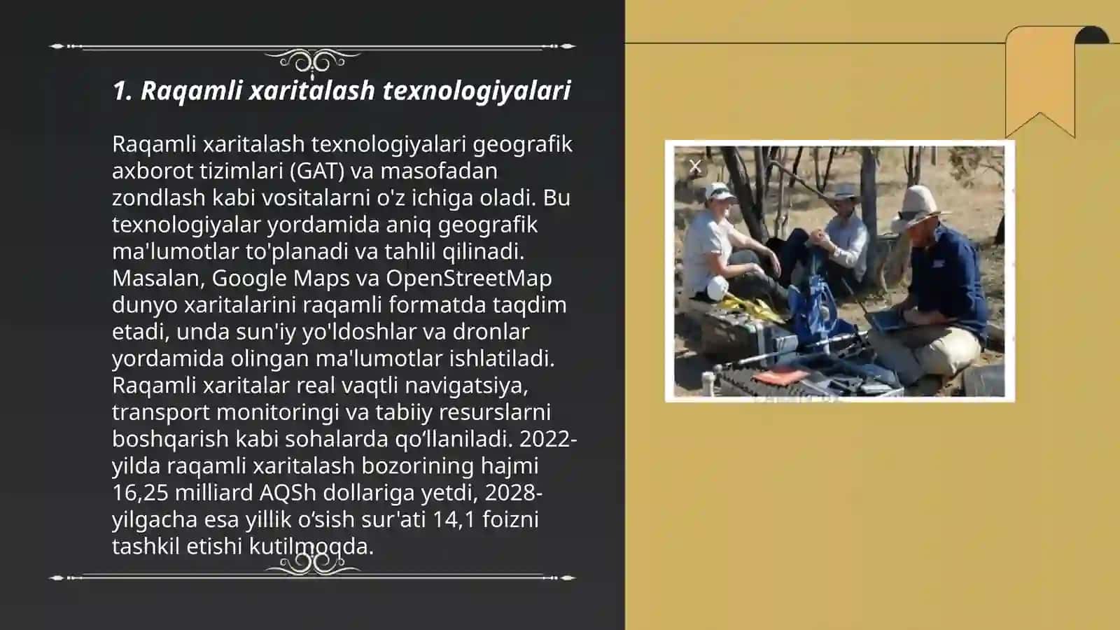 Raqamli xaritalash texnologiyalari 3